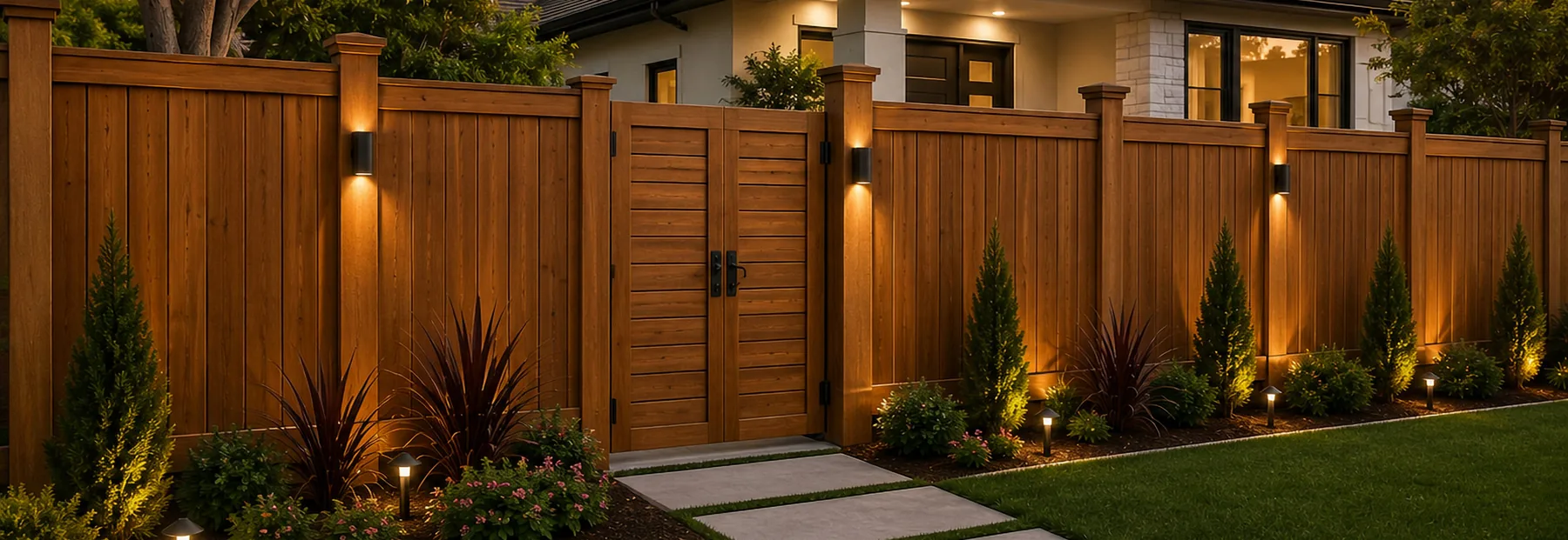 Hero Wood Fence Gate