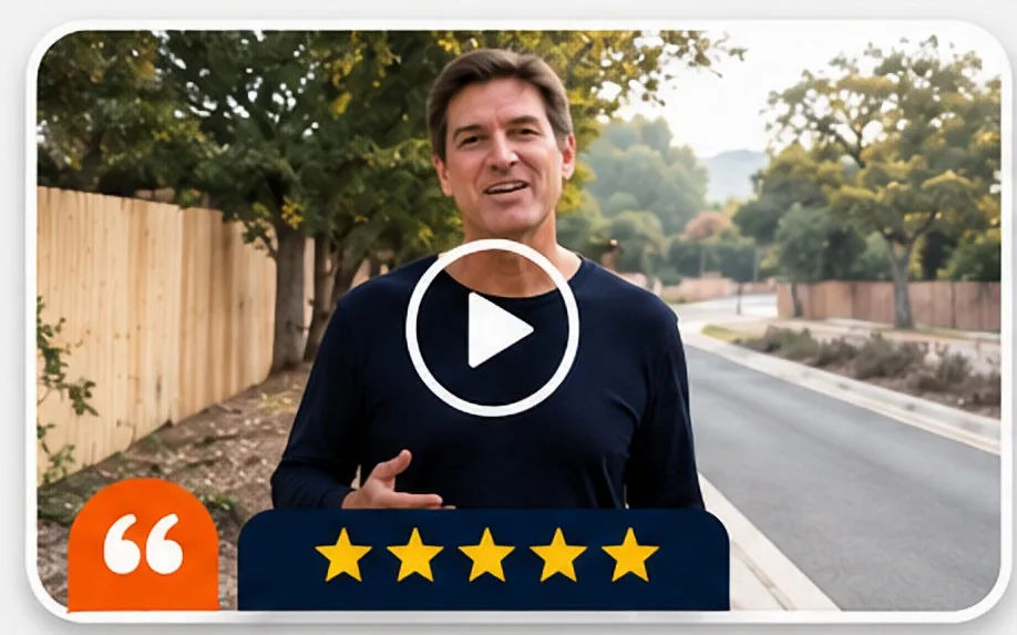 Customer video review of our fence and gate work